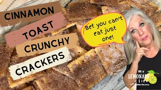 Cinnamon Toast Crunchy Crackers | The Ultimate Game Day and After-School Treat | Quick & Easy