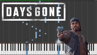 Days Gone - Days Gone OST (Piano Tutorial)