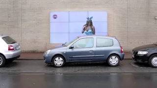 ambient marketing  - Fiat Parking Billboard Casefilm