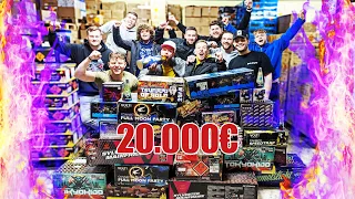 Wir ZÜNDEN 20.000€ Feuerwerk für EUCH!!! 4K Silvester 2022/23