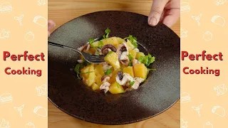 Potato Octopus Recipe For Family Meal #Short #Yumupfood