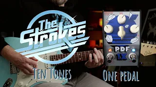 10 The Strokes Riffs | Stone Deaf FX PDF-1X (Pedal Demo)