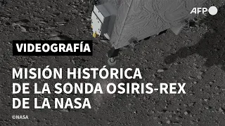 Misión histórica de la sonda Osiris-Rex de la Nasa | AFP Animé