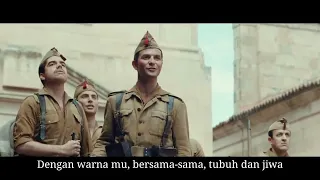 Lagu Kebangsaan Spanyol di film While at War (2019).