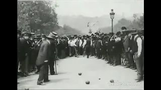 Игра в боулз. 1896.