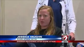 Florida woman recovering from shark bite to leg