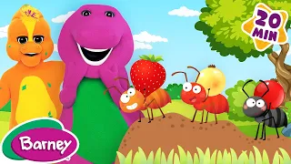 The Ants Go Marching + More Barney Nursery Rhymes and Kids Songs