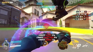 Overwatch Genji 4 Swift Strike Kills + Graviton / Dash Resets