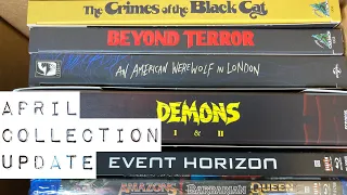 April 2021 Blu-ray Collection Update (Cauldron Films, Turbine Media, Arrow Video, Scream Factory)