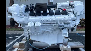 MAN D2842LE401, Marine Diesel Engine, 800 HP @ 2100 RPM / 1000 HP @ 2300 RPM (#2)