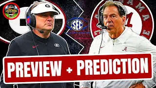 Alabama vs UGA: SEC Championship Preview + Prediction (Late Kick Cut)