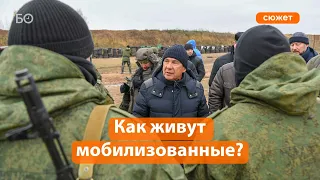 Как Минниханов навестил мобилизованных на танковом полигоне и «Казань Экспо»