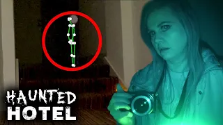 Craziest GHOST Capture on SLS Camera | Haunted Sir John Franklin Hotel