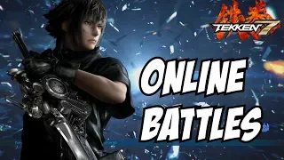 Tekken 7 Noctis Gameplay - PS4 Online matches