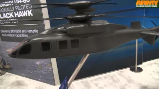 Sikorsky Boeing SB1 Defiant Helicopter Tech Demonstrator for Future Vertical Lift AUSA 2014