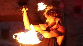 | Fire Dance Flow | Fire Poi by Juggling Calling