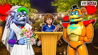 The OFFICIAL WEDDING of Roxanne Wolf and Glamrock Freddy