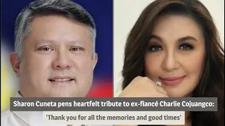 Sharon Cuneta pens heartfelt tribute to ex-fiancé Charlie Cojuangco
