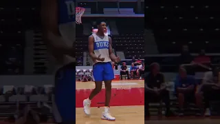 Zion free throw line dunk 🤯 #shorts