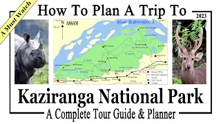 HOW TO PLAN A TRIP TO KAZIRANGA NATIONAL PARK | A Complete Tour Guide & Planner #Northeast_vloggers