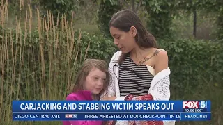 Carjacking and Stabbing Victim Speaks Out