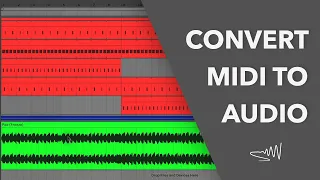 Convert MIDI to audio in Ableton Live - 2 ways