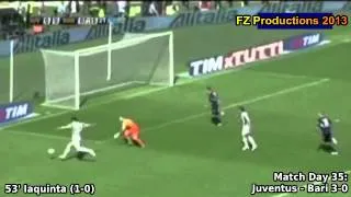 Serie A 2009-2010, day 35: Juventus - Bari 3-0 (Iaquinta 1st goal)