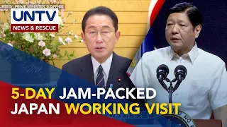 PBBM arrives in Japan for 5-day working visit