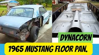 1965 Mustang floor pan flashback video. Part 1. Dynacorn floor pan install.