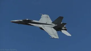 F/A-18 Super Hornet Rhino Demo | Vapor & Afterburners | 2024 Oregon International Airshow Hillsboro