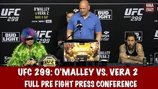 Full UFC 299 Pre Fight Press Conference: Sean O’Malley vs. Marlon Chito Vera 2