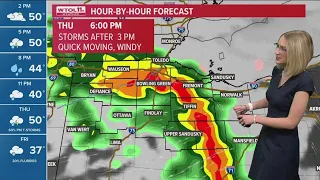 ALERT DAY | Thursday afternoon thunderstorms to bring wind, rain, hail