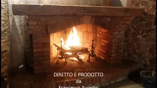 COSTRUZIONE CAMINO (RUSTICO) AD ANGOLO - How to build a rustic fireplace