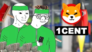 Shiba inu hits 1 cent