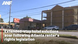 Extended-stay hotel evictions soar following Atlanta renters' rights legislation