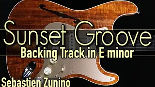 Sunset Groove Backing Track in E minor