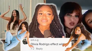 "the olivia rodrigo effect" + tiktok music