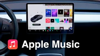 Apple Music for Tesla Walkthrough (Tesla Holiday Update)