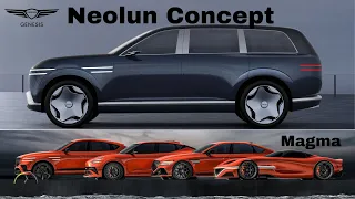 Genesis Neolun and Magma concept cars: global debut at the Genesis House