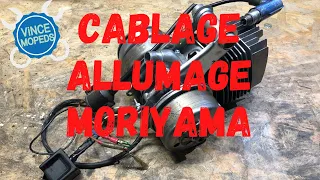 Episode 24 : Câblage allumage moriyama + régulateur - PEUGEOT 103 -