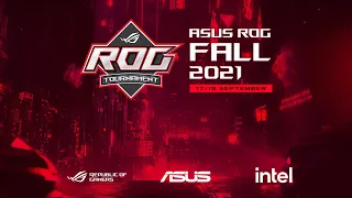 [2021 ASUS ROG Fall] Плей-офф | Запись прямой трансляции