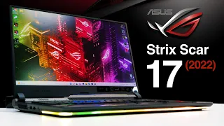 Лютый игровой ноутбук! Что может ASUS ROG Strix SCAR 17 2022 с DDR5, топовым IPS-экраном и 3070 Ti?