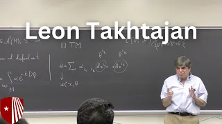 Supersymmetry and trace formulas - Leon Takhtajan (part 1)