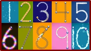 ✿★LetterSchool - Learn to write Letters and Numbers★✿ Numbers 1 to 10 Best app for kids