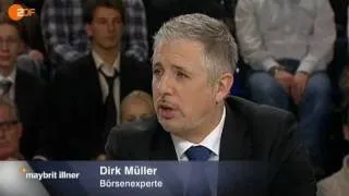 Dirk Müller bei Maybrit Illner - Merkel, Macht und Märkte am 08.12.2011