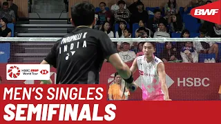 SF | MS | Kento MOMOTA (JPN) [1] vs. PARUPALLI Kashyap (IND) | BWF 2019