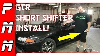 Making The GTR Even Better! Cube Short Shifter Install! Nissan R32 GTR Cube Speed Shifter