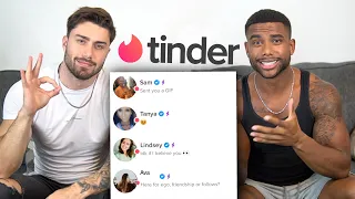 "CHAD" EXPOSES HIS TINDER MESSAGES (WHAT GIRLS REALLY SAY!) | FT. @OkanSerbes