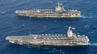 ALERT! USS Gerald R. Ford Aircraft Carrier and F-18 Jets Rushed into Action!