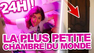 24H DANS LA PLUS PETITE CHAMBRE DU MONDE !